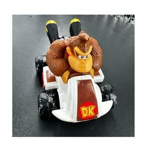 Nintendo Donkey Kong Mario Kart 3" White Brown 2024 McDonald's Happy Meal Toy